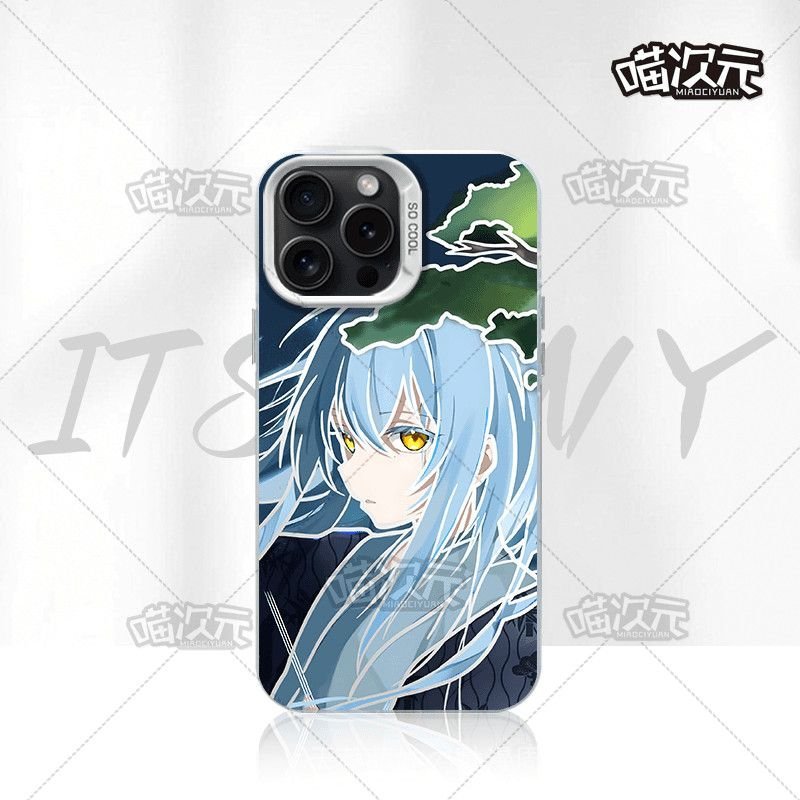 『転生したらスライムだった件』轉生史萊姆 關於我轉生變成史萊姆這檔事 週邊 關於我轉生變成史萊姆這檔事利姆露手機殻適用v