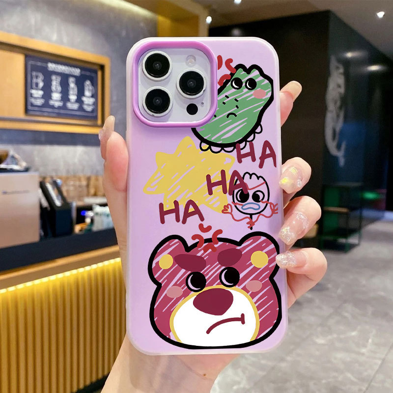 可愛卡通草莓熊 谷歌 Googl PIXEL 10 Pro XL 9 8 8A 7 7A 防摔 手機殼