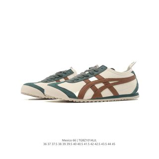 Asics/亞瑟士Onitsuka Tiger（鬼冢虎）Mexico 66 德訓鞋情侶款薄底休閒鞋男女款運動鞋