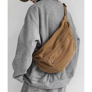 原衣間 · Atelier🔥超百搭🏖️通勤包包帆布包男大容量斜挎包騎行胸包日系揹包大學生復古單肩包
