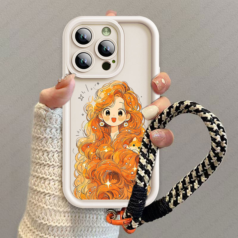 可愛長髮少女貓咪 防摔殼 谷歌 Google Pixel 10 Pro XL 5G 9A 9 8 8A 7 7A 手機殼