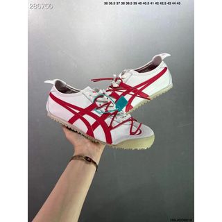 Asics/亞瑟士Onitsuka Tiger（鬼冢虎）Mexico 66 透氣板鞋薄底男女同款跑步運動鞋
