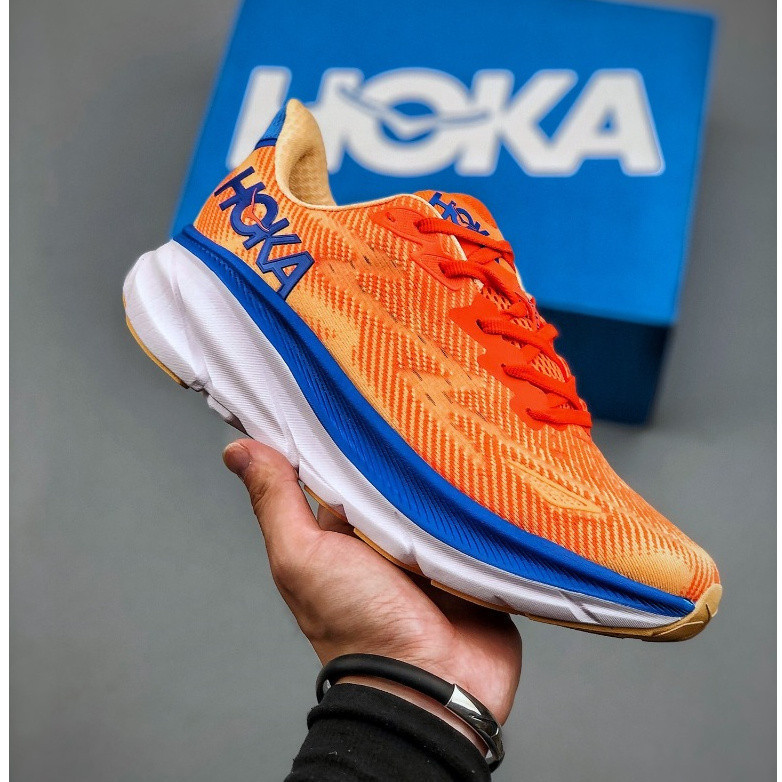 HOKA ONE ONE Clifton 9 跑步鞋超輕透氣男女運動鞋 E56V