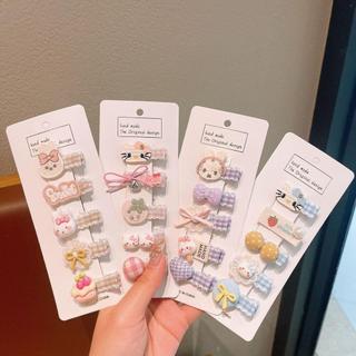Mini baby🌷兒童髮夾不傷發寶寶髮卡公主嬰幼兒汗毛夾小女孩胎毛夾包布安全夾