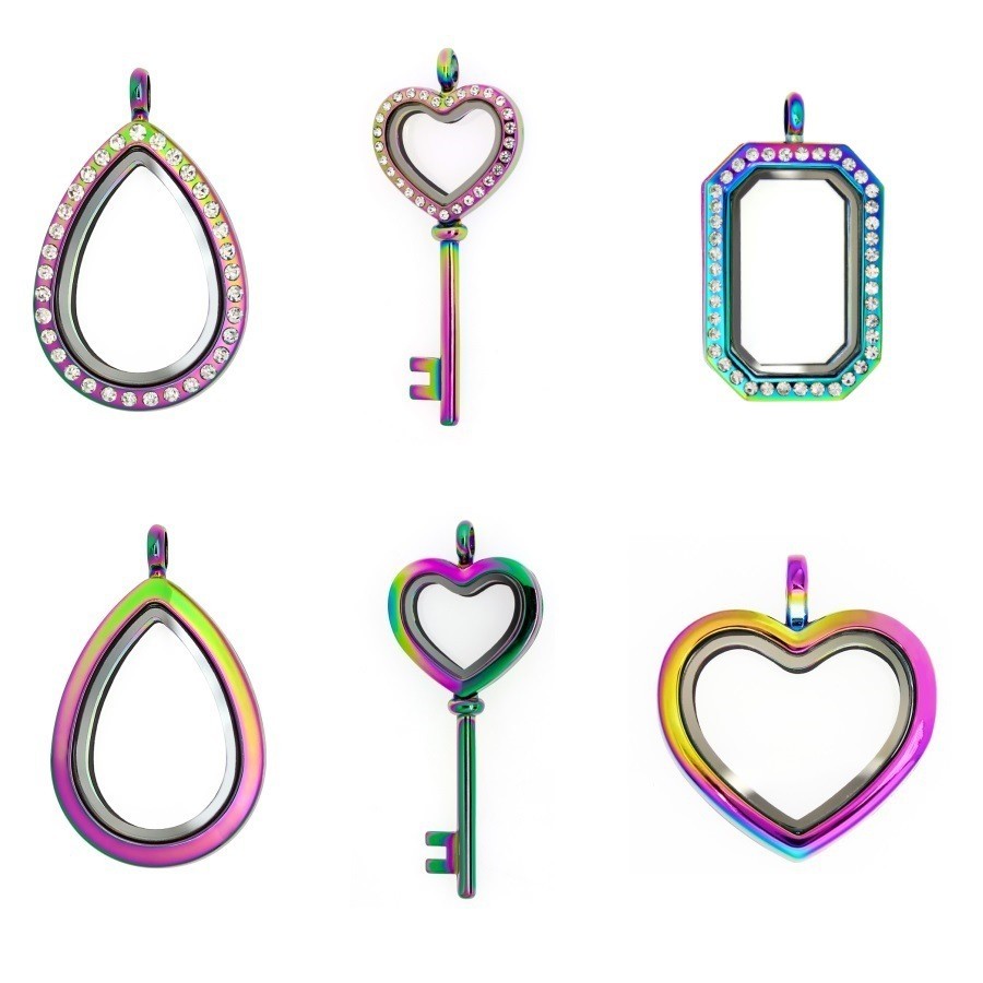 Colorful peach heart, water drop style Gawu box, o 彩色桃心 水滴款嘎