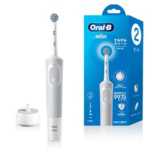 布朗（Braun）電動牙刷 Oral-B 全面清潔 軟毛 白色 D100.413.2 WT/ 日本直送