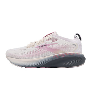 Brooks 慢跑鞋 Adrenaline GTS 25 女鞋 灰 粉紅 緩震 支撐 [ACS] 1204431B693