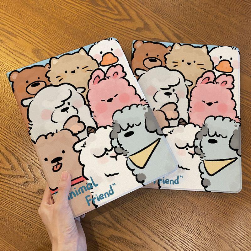 小狗可爱卡通 防摔 保護套蘋果iPad 11A16 10 9 8 7 pro Air5 Air4 mini6 10.9吋