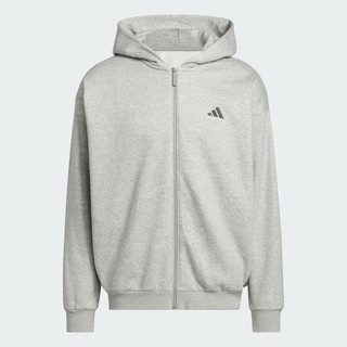 Adidas 愛迪達 Adidas Fz Hoody KB7562 男女 連帽外套 保暖 運動外套 灰