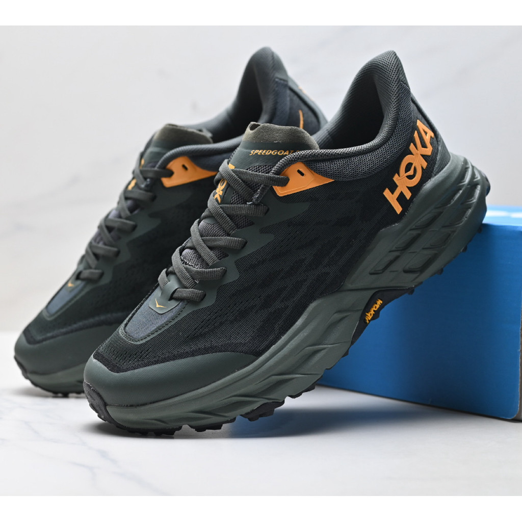 HOKA ONE ONE SPEEDGOAT 5 輕量級越野跑鞋。男女皆宜。GISY