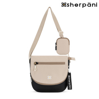 Sherpani RFID 防潑水多功能郵差包 (25II) Milli 3L｜卡其/Con Leche / 城市綠洲