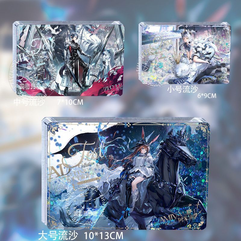 ✨台灣有貨✨免運✨日本明日方舟[阿米娅的寰宇记忆]迷迭香左乐阿米娅周边流沙麻将摆件