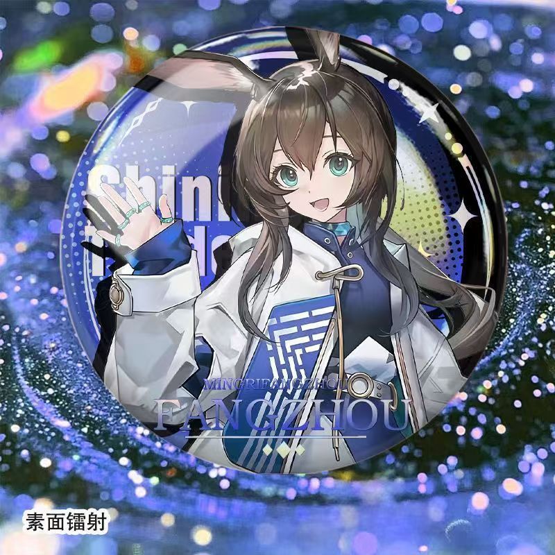 【❤★次元臻品~】12.27📋阿米婭生日會 阿米婭黍明日方舟羅森聯動鐳射吧唧胸針徽章穀子擺件掛件生日禮物