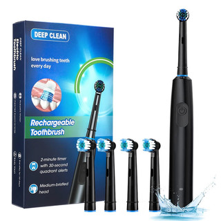 智慧旋轉電動牙刷可充電旋轉刷相容 Oral B 替換電動牙刷頭