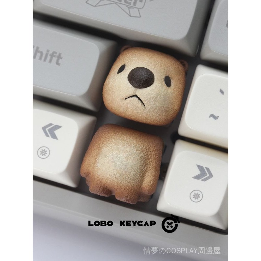 個性鍵帽 個性鍵帽動物派對尼莫瓦特組閤鍵帽樹脂藝術鍵帽文創玩具 個性鍵帽 機械鍵盤 生日禮物 禮物 週邊【DD】