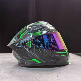 LVS 機車可樂帽 可掀式安全帽 一鍵開關 雙鏡片可樂帽 DOT認證 可調節進氣口 全罩安全帽 可樂帽