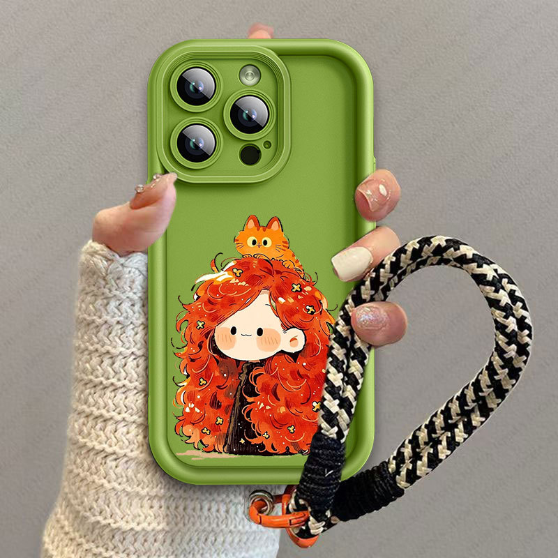 趣味貓咪長髮少女 防摔殼 谷歌 Google Pixel 10 Pro XL 5G 9A 9 8 8A 7 7A 手機殼