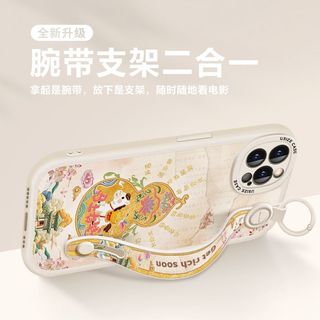 台灣出貨 手機支架 可背帶掛繩 適用iPhone i15 i16 i17