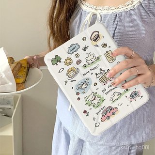 卡通 快樂小狗 保護套 iPad 10/11代 2025 Air4 5 6 7 2025 10.2 BK 保護平板周邊