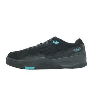Nike 休閒鞋 Jordan Flight Court 男鞋 黑 藍 麂皮 喬丹 [ACS] HF3255-040