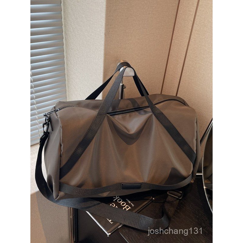 🔥臺北出貨🔥當地發貨🔥大容量短途旅行袋行李包男健身運動訓練包女瑜伽包登機包住宿 50D4