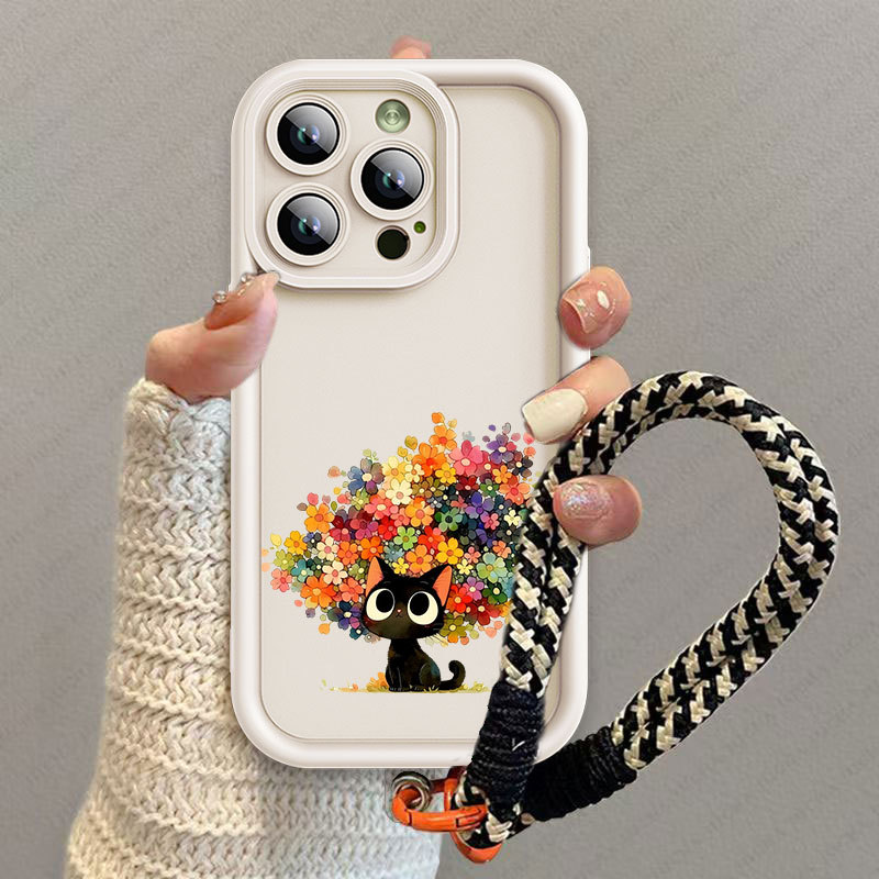 趣味花朵可愛貓咪 防摔殼 谷歌 Google Pixel 10 Pro XL 5G 9A 9 8 8A 7 7A 手機殼