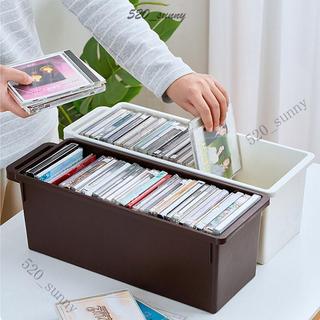 🎉可開發票🎉日本進口刻錄光盤CD盒大容量DVD碟片收納漫畫PS4書本整理儲存盒子
