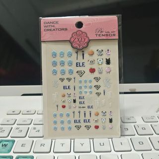 💓Super Junior美甲卡通貼紙 ins風持久不脫落DIY