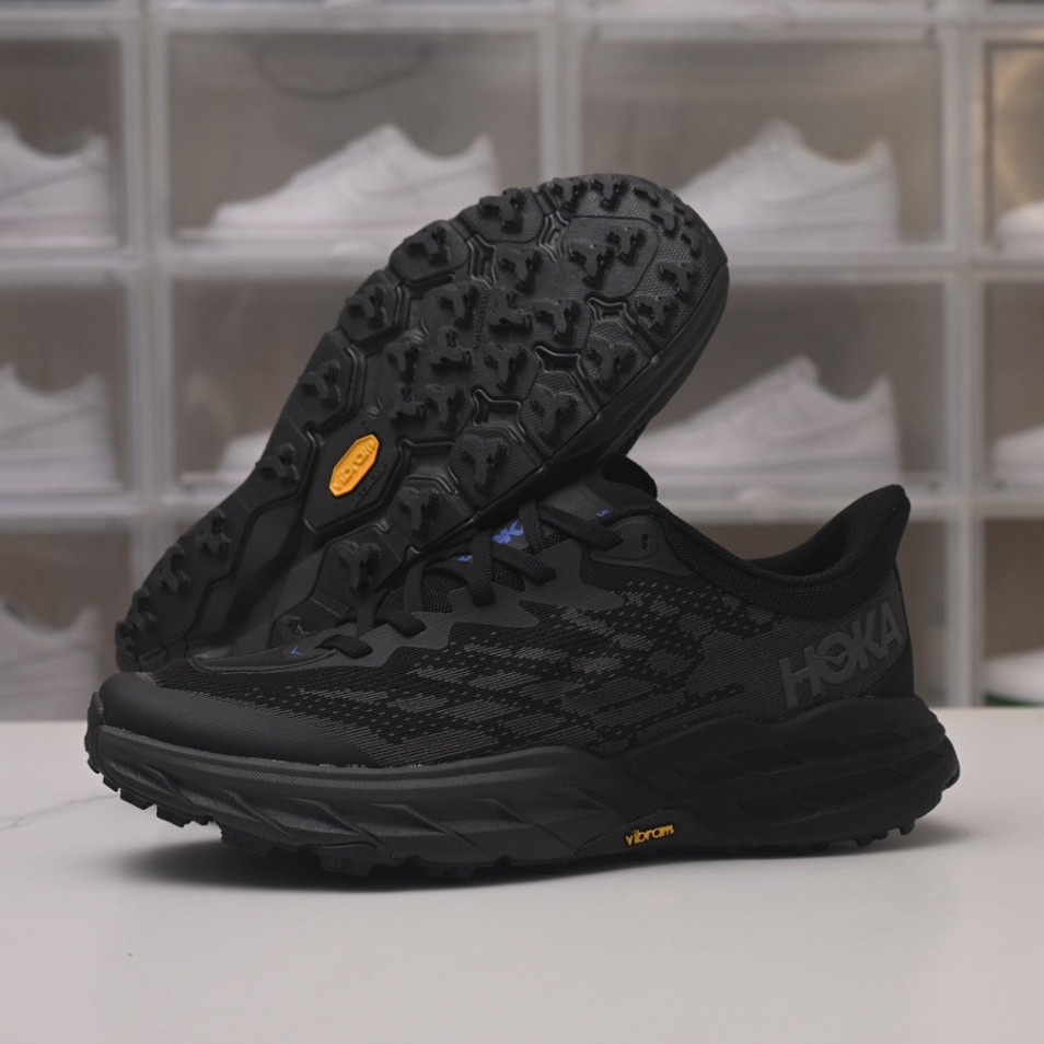 Hoka One One Speedgoat 5男士越野跑鞋網面運動減震透氣IVNR