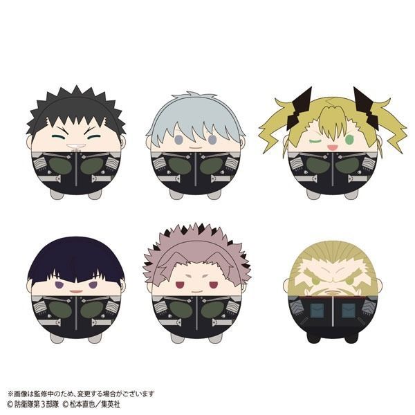 怪獸8號＿圓滾滾娃＿保科宗四郎 市川雷諾 鳴海弦 四之宮琪歌露