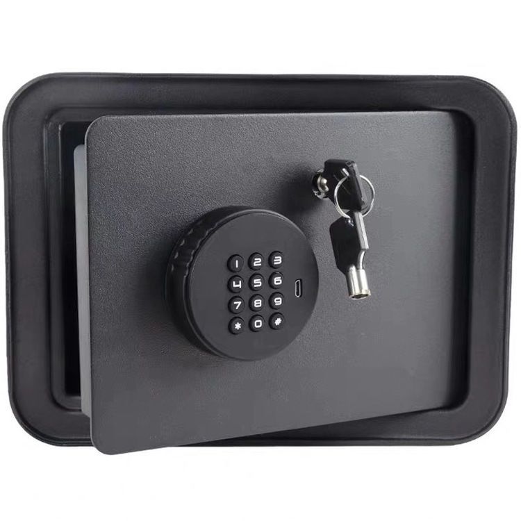 家用小保險箱密碼箱防摔儲蓄罐存錢罐成人保險櫃生日禮物兒童大號