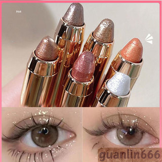 【臺灣出貨】Bobeini 2 合 1 Glitter Eyeshadow 雙頭眼影筆,用於輪廓和突出,不暈染眼妝-良品