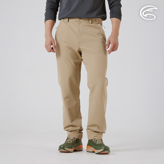 ADISI 男彈性撥水透氣恆溫快乾機能長褲 AP2521045 卡其｜魚鱗褲 防潑水 磨毛保暖 快乾 城市綠洲