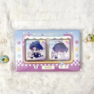 💜免運💜 小蘑菇 安折 陸渢 小蘑菇週邊 小蘑菇甜心浮空係列徽章套組 小蘑菇款 6RSJ