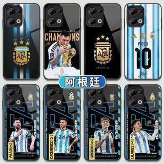 ✨臺灣出貨✨2026世界盃梅西手機殼適用OPPOreno15C14阿根廷1312歐美杯11定製1