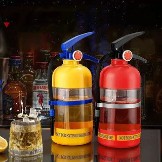 功能性啤酒壺和分配器,手動生啤酒泵,帶滅火器風格,非常適合家庭酒吧