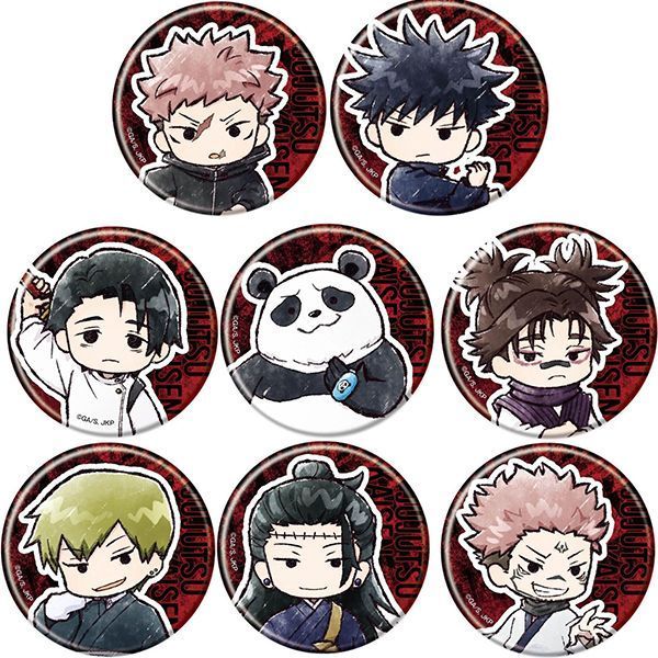 臺灣出貨🔥咒術回戰 周邊 吧唧 穀子徽章伏黑惠禪院直哉脹相乙骨憂太虎杖悠仁