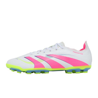 adidas 愛迪達 足球釘鞋 Predator League 2G/3G AG 男鞋 白 粉 人造草皮 ID3836