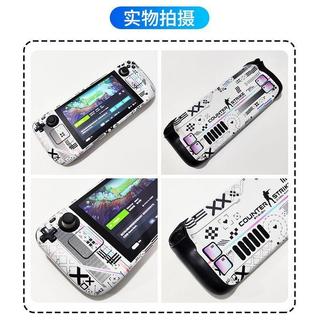 🔥臺灣出貨🔥適用steam deck貼紙遊戲機貼膜OLED保護殼痛貼防刮鋼化膜透明軟殼