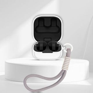 SONY索尼LinkBuds Clip真無線藍牙耳機保護殼 防摔殼 索尼WF-LC900耳機殼 耳機保護套 純色矽膠軟殼