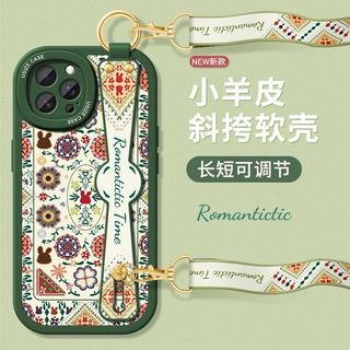 台灣出貨 手機腕帶支架 可斜跨手機殼 適用iPhone i15 i16 i14