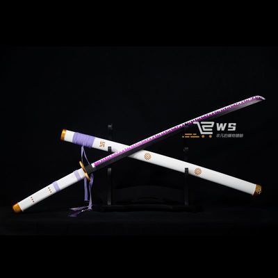 維斯 索隆新款閻魔光月禦田路飛cos武器木刀光月桃之助天羽羽斬大快刀