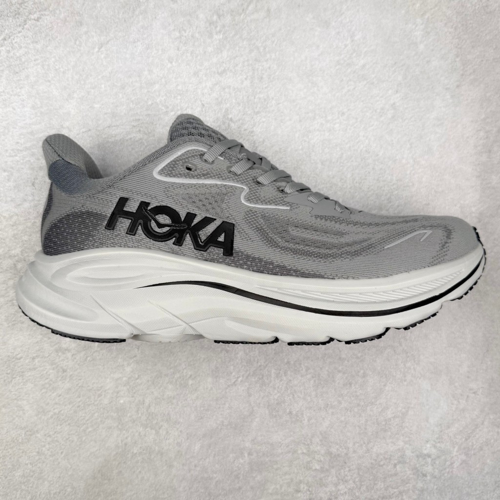 HOKA ONE ONE Clifton 10 跑步鞋男女防滑網眼透氣運動鞋 5VG3