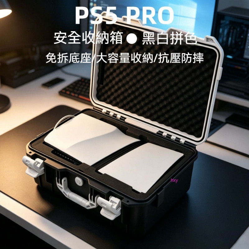 【現貨】適用PS5 PRO收納包 主機包 安全保護盒 PS5硬殼包 便攜收納包 手提箱