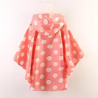 兩件式雨衣 兒童雨衣 輕便雨衣 KIU同款日韓時尚男女兒童雨衣輕薄斗篷式可愛寶寶 雨披圓點波點