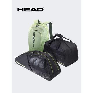 HEAD海德 專業網球包 雙肩後背包 貝雷蒂尼美網款 黑色 6支裝 網球拍袋