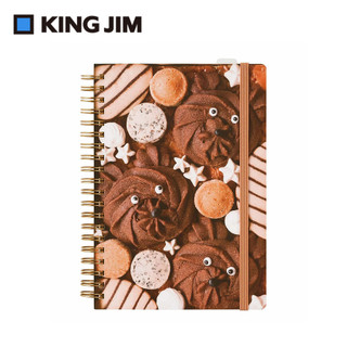 KING JIM HITOTOKI NOTE手帳筆記本/ 線圈款/ 漫畫尺寸/ 餅乾熊/ oyaMADE設計款 eslite誠品