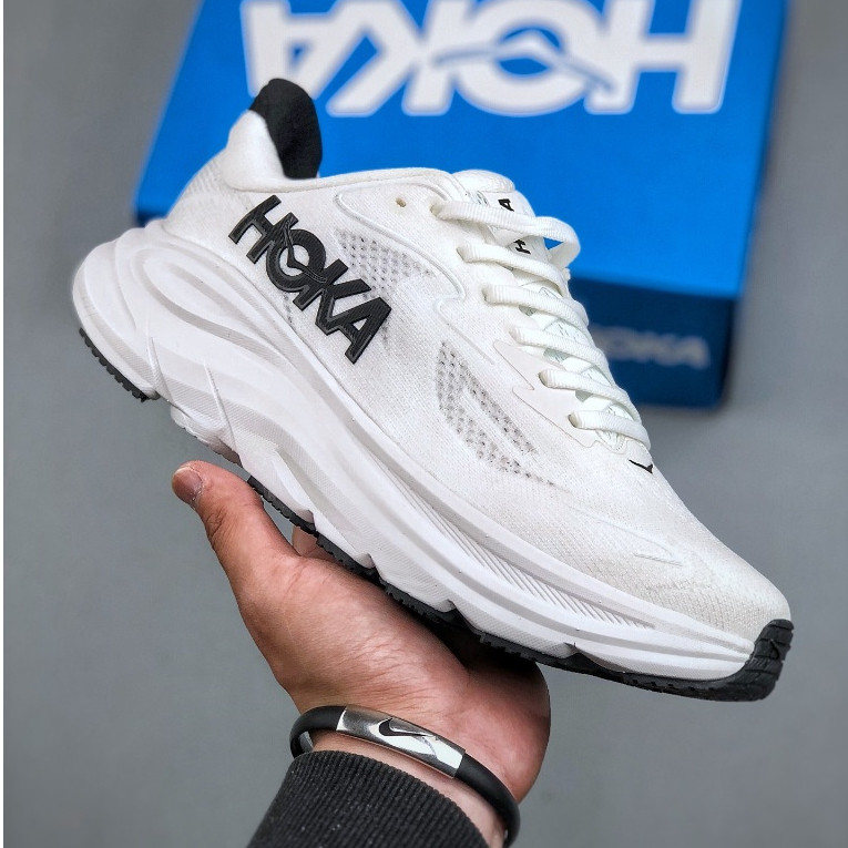 HOKA Clifton 10碼3647男女專業緩震跑鞋大碼厚底運動鞋EEXU