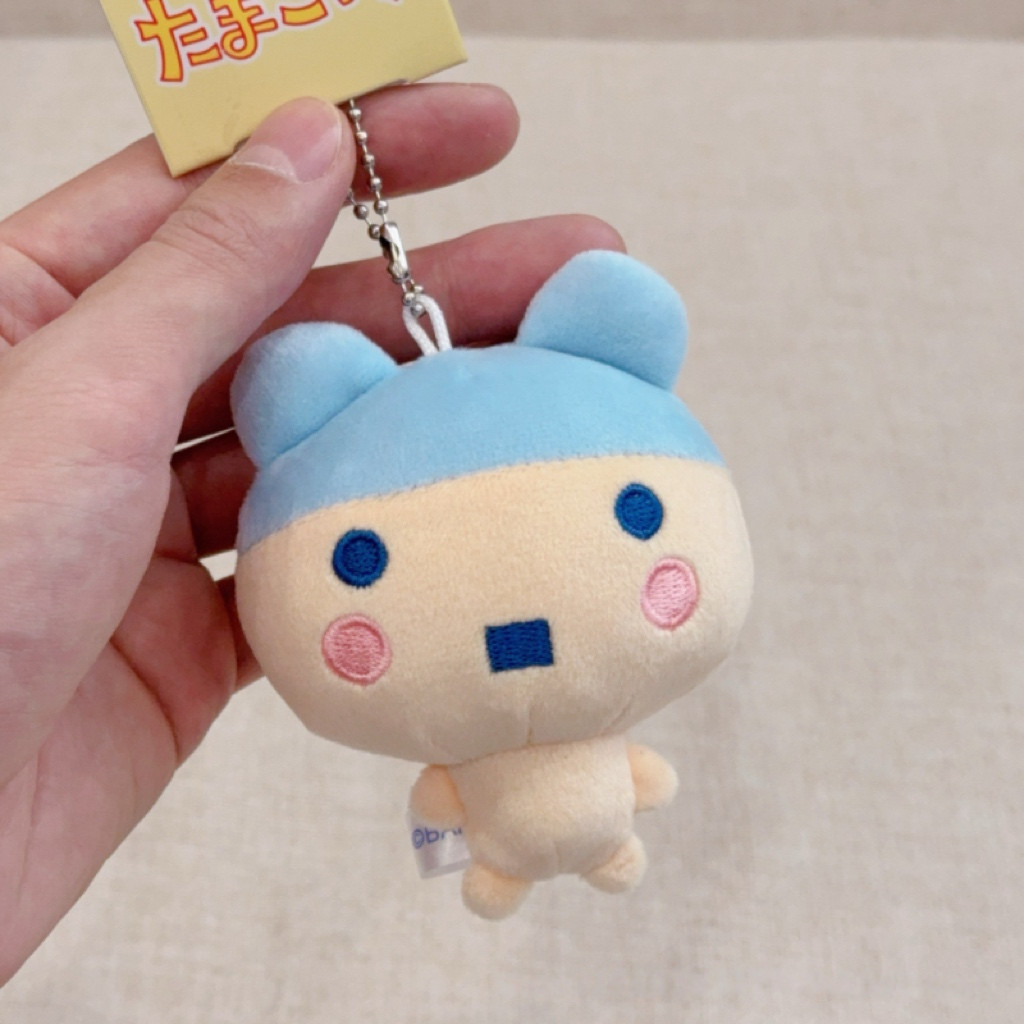 10CM Kawaii Tamagotchi Mametchi 嬰兒毛絨玩具 Mimitchi 卡通填充娃娃毛絨可愛鑰匙