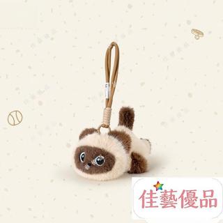 🌺佳藝優品【超萌寵】趴姿貓貓吊飾 毛絨玩具公仔掛件 模擬貓咪抱枕 三花貓吊飾 小貓咪掛件 解壓貓咪公仔 送女生禮物 兒